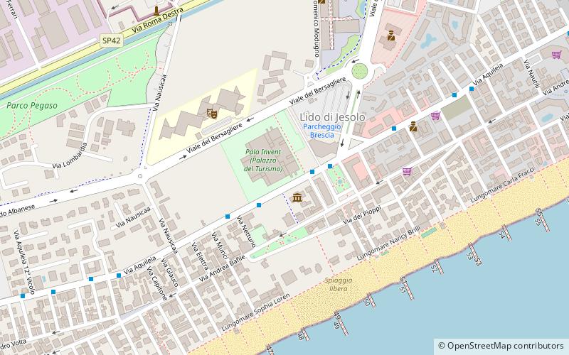 tropicarium park jesolo location map