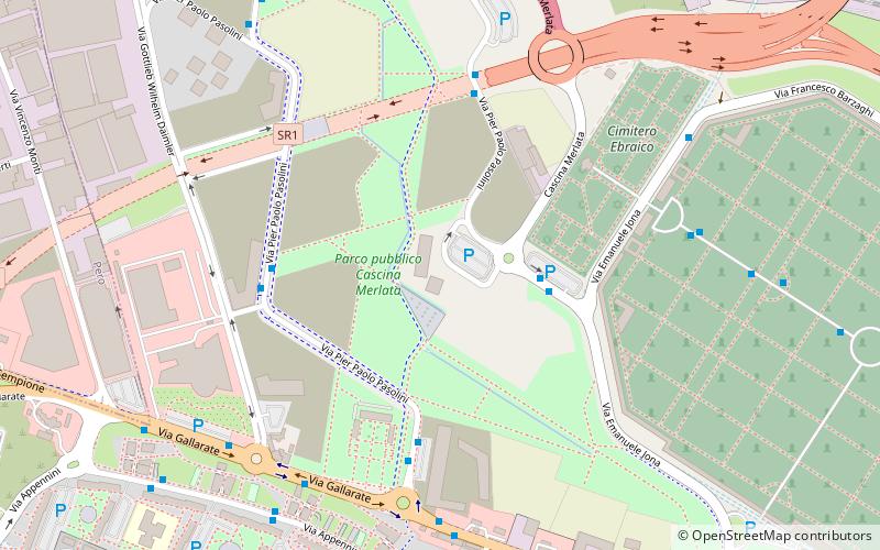 Cascina Merlata location map