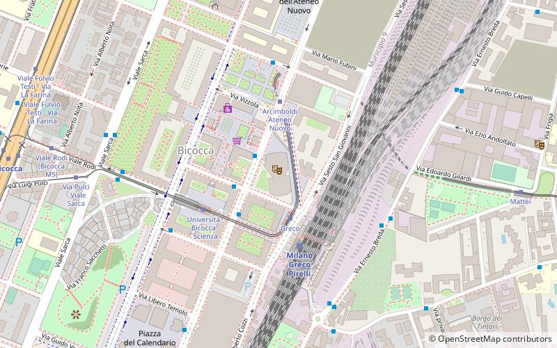 Teatro degli Arcimboldi location map