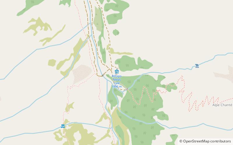 rifugio tetras lyre location map