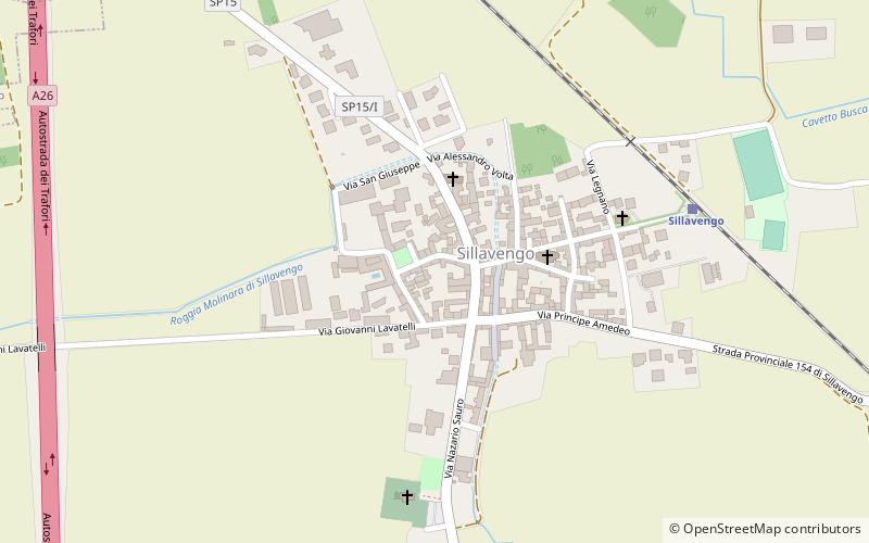 Sillavengo location map