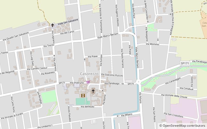 Casorezzo location map