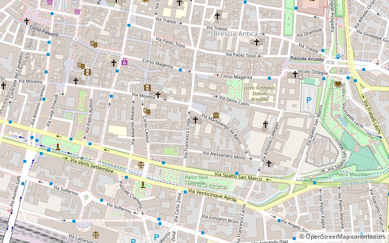 Sant'Angela Merici location map