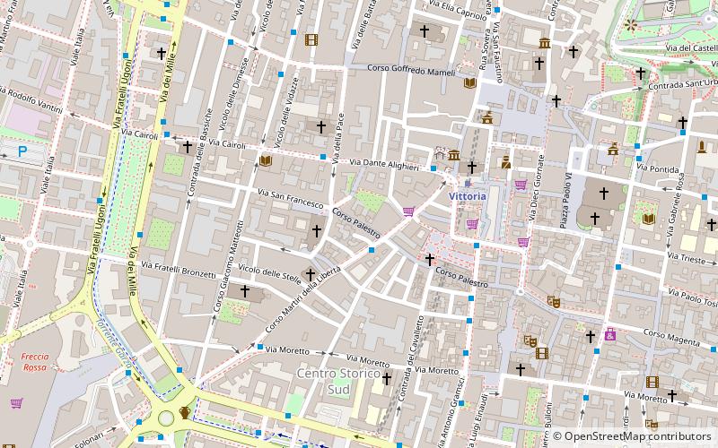 Corso Palestro location map