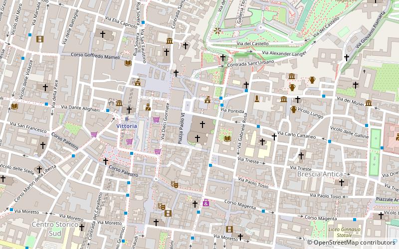 Basilica of San Pietro de Dom location map