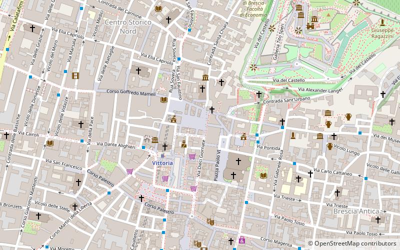 Piazza della Loggia location map