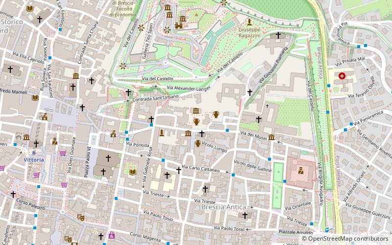 Tempio Capitolino location map