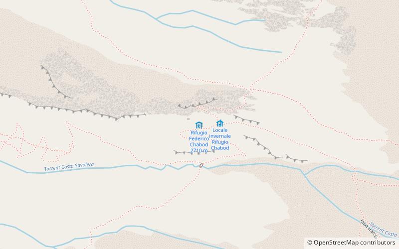 Rifugio Federico Chabod location map