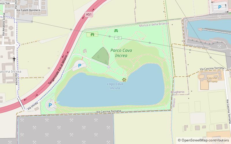 Increa Park location map