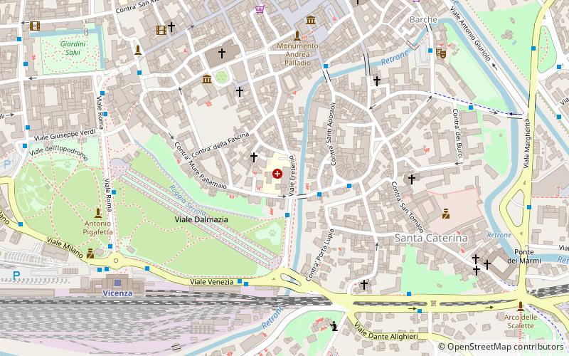 Palazzo Civena location map