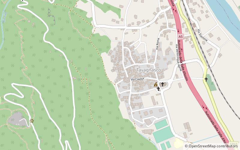 Tavagnasco location map