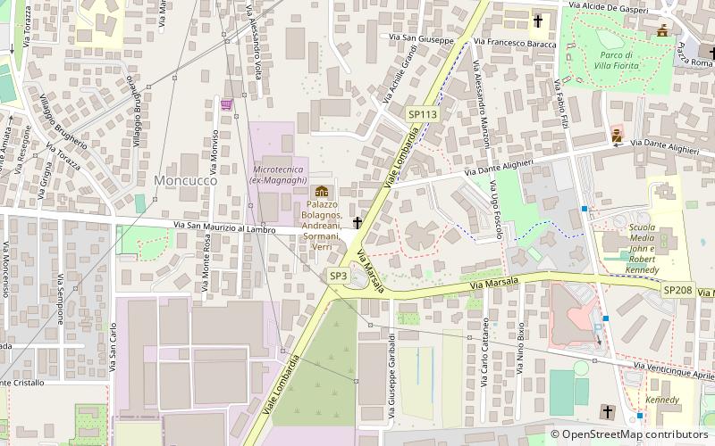 Saint Lucius location map