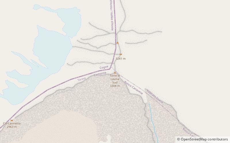 Tour de Lavina location map