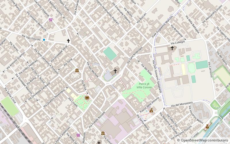 Church of Saints Gervasio and Protasio location map