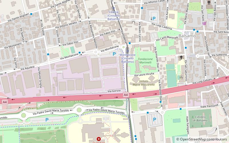 Borgo Misto location map