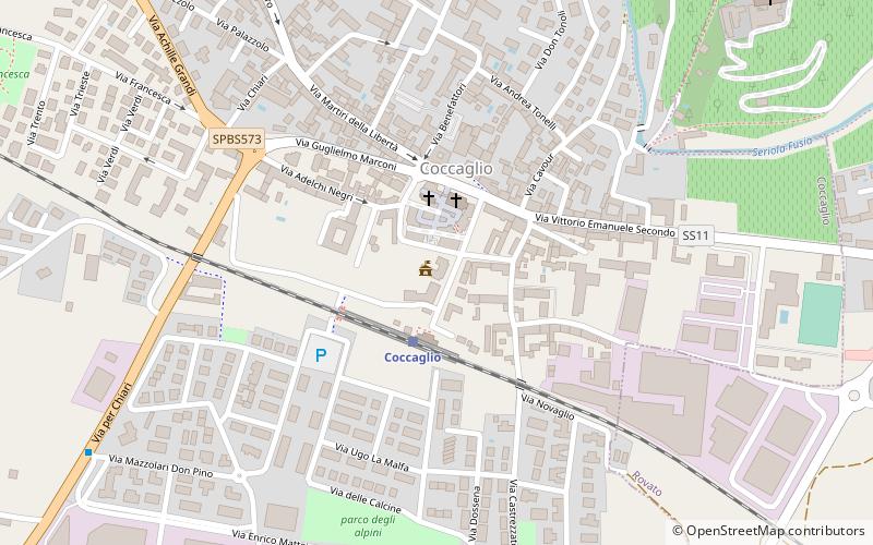 Coccaglio location map