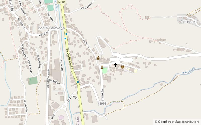 Badia Calavena location map