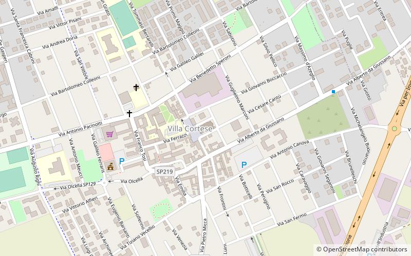 Chiesa di San Vittore location map