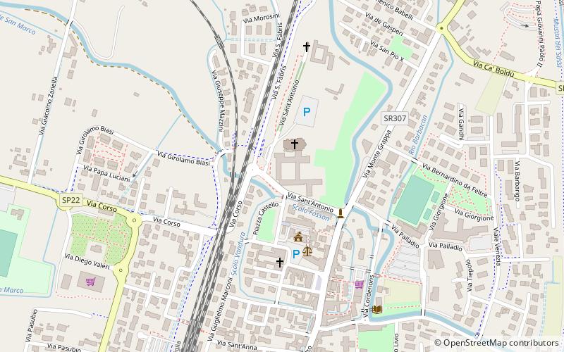 Casa di Spiritualità dei Santuari Antoniani location map