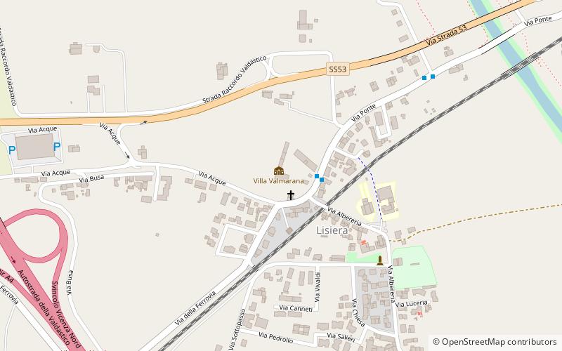 Villa Valmarana location map
