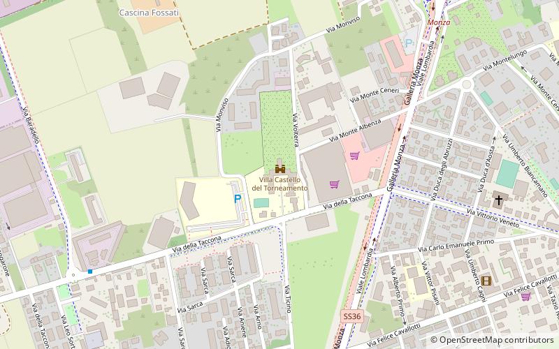 Villa Torneamento location map
