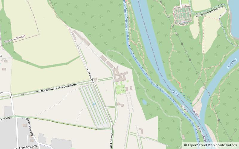 Villa Castelbarco location map