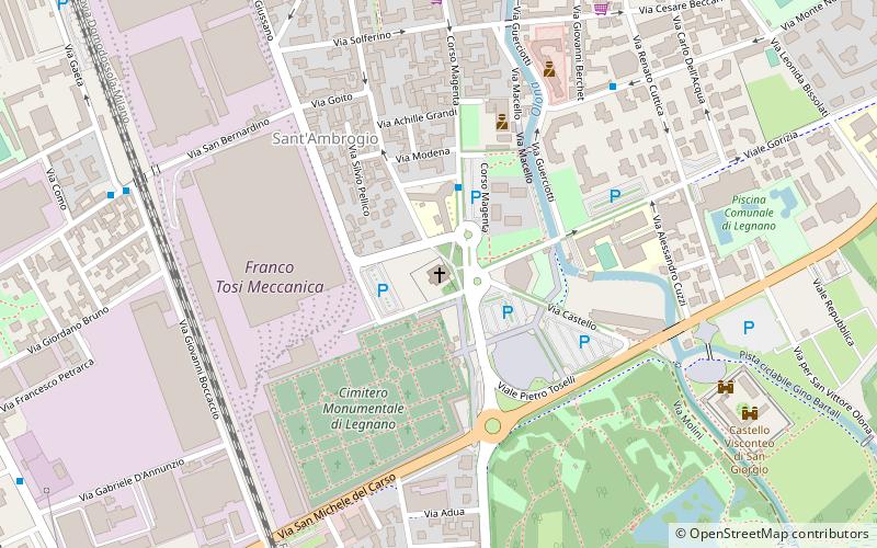 Santuario della Madonna delle Grazie location map