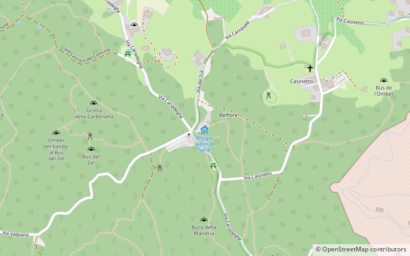Rifugio Alpini di Serle location map
