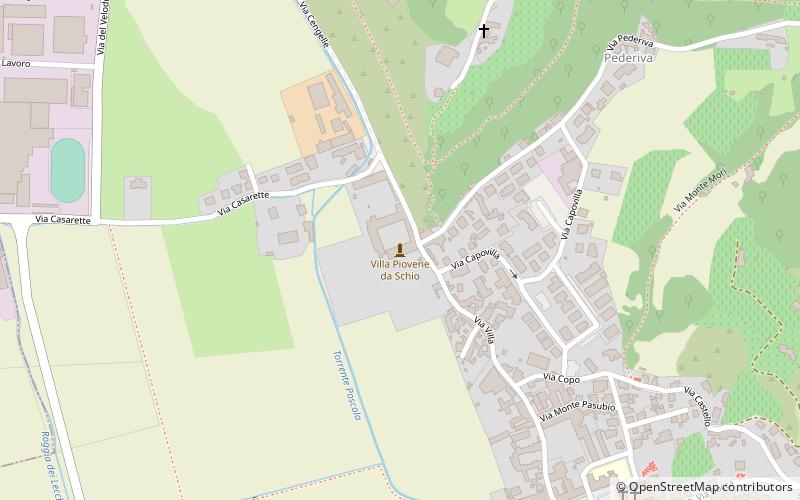 Villa Piovene da Schio location map