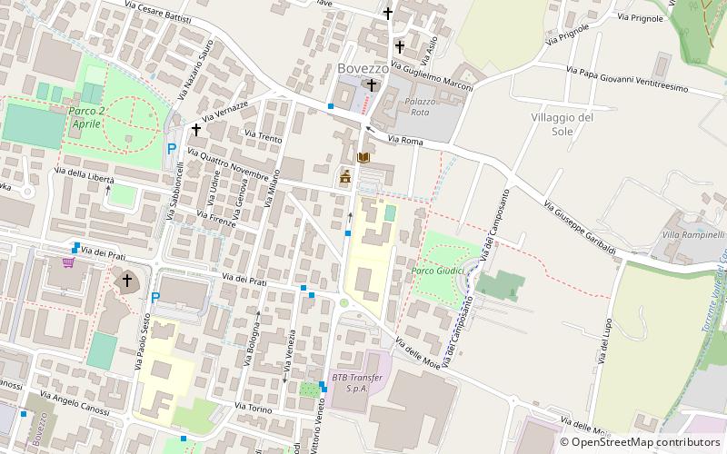 Bovezzo location map