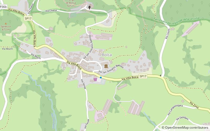 Monte Bolca location map