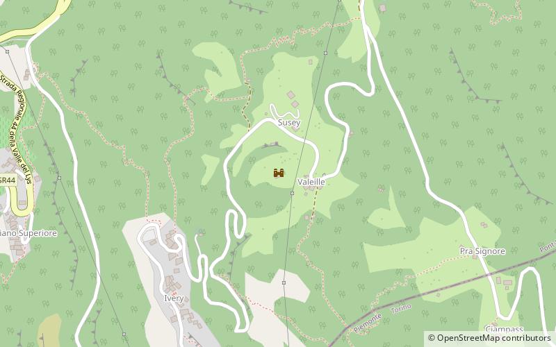 Château de Suzey location map