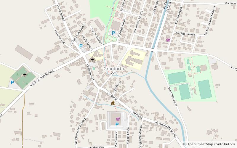 Grantorto location map