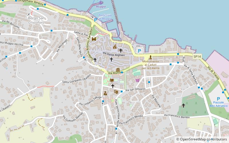 Muggia location map