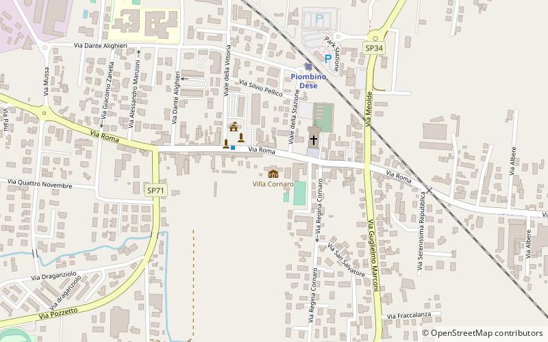 Villa Cornaro location map