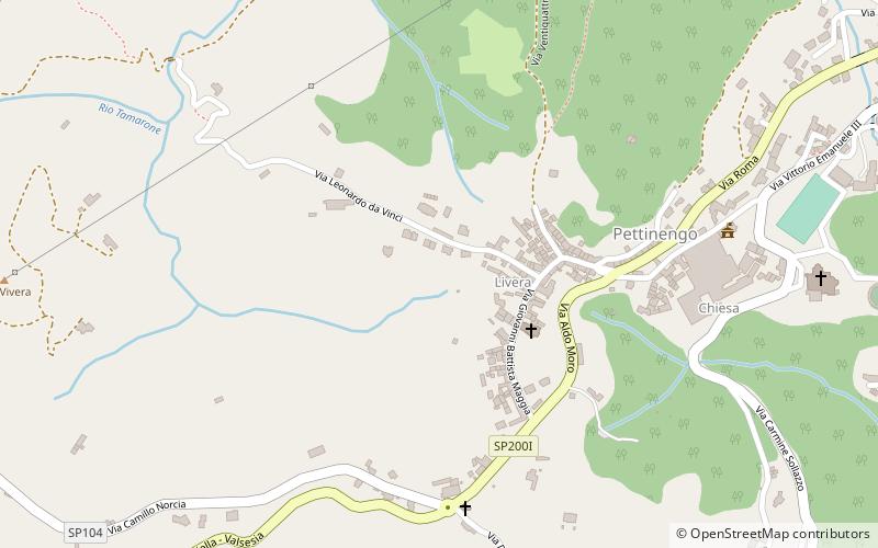 Pettinengo location map