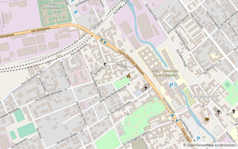 Castellanza location map
