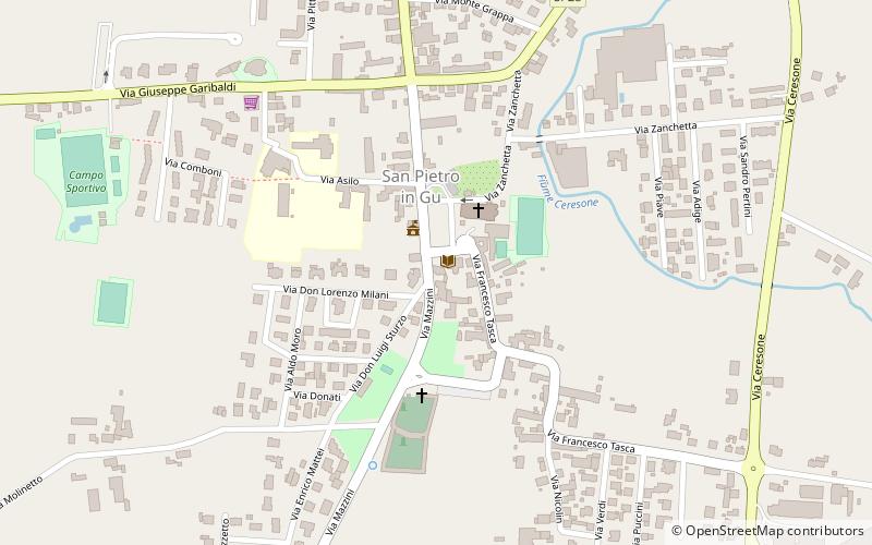 San Pietro in Gu location map