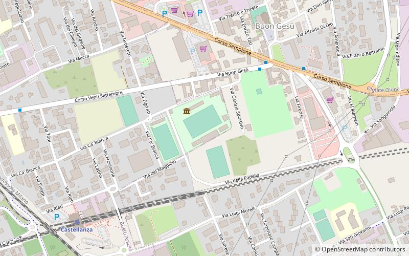 Stade Carlo-Speroni location map