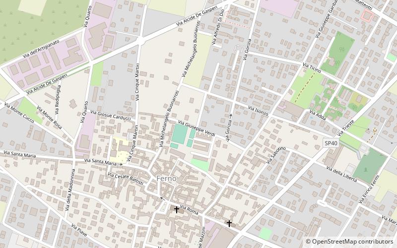 Ferno location map