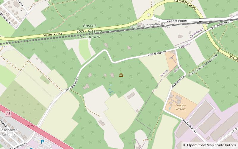 Parco Museo Pagani location map