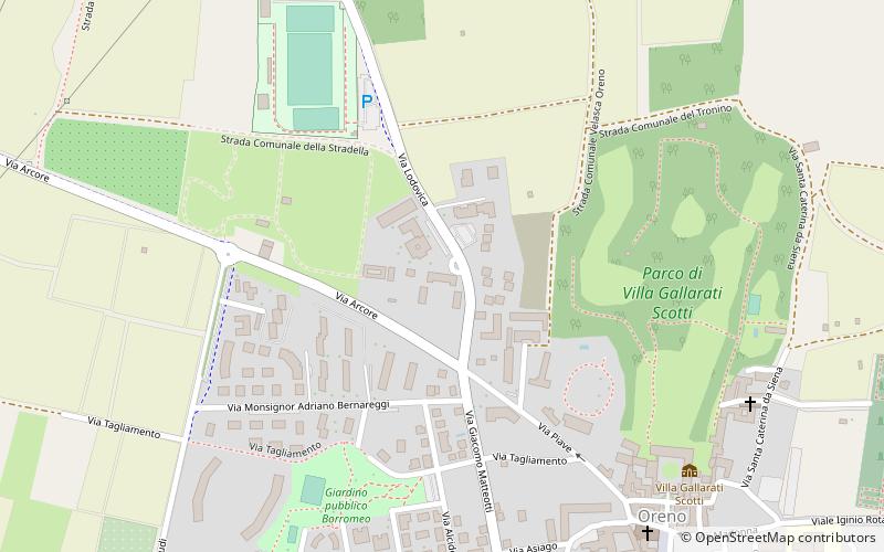 Cascina Lodovica location map