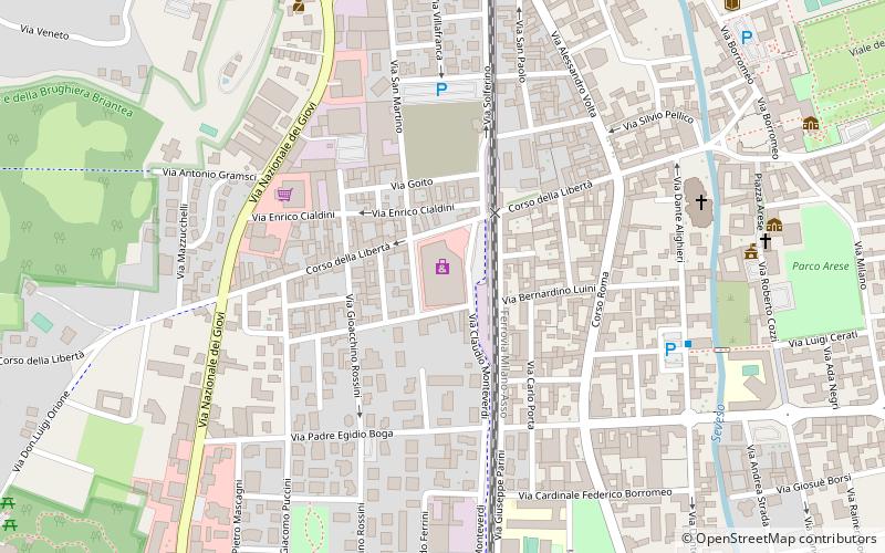 il gigante cesano maderno location map