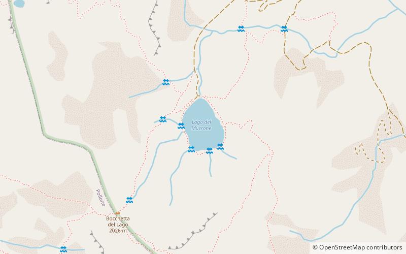 Lago del Mucrone location map