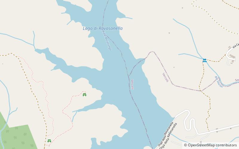 Lago Ravasanella location map