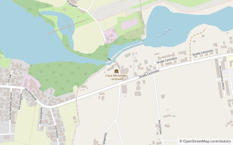 casa micheletto granello treviso location map