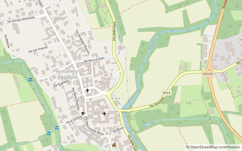 Fontaneto d’Agogna location map
