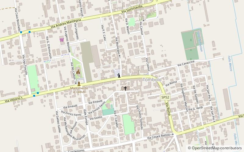 Tombolo location map