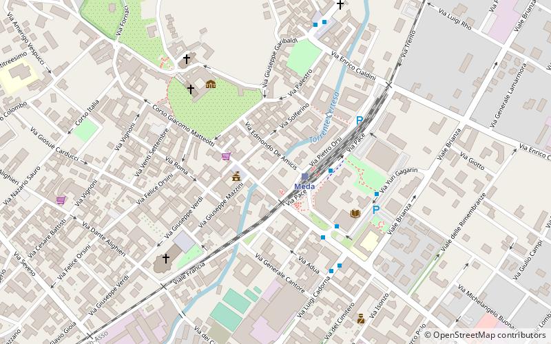 meda location map