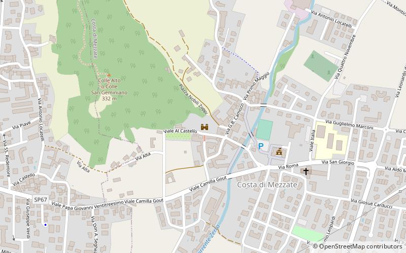 Castello Camozzi Vertova location map